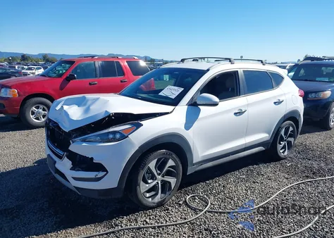 2017 Hyundai Tucson Limited from USA, damaged, VIN KM8J3CA20HU336535